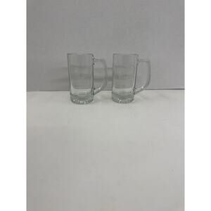 Pontiac Service Excellence Glass Mug/Stein Set Of 2